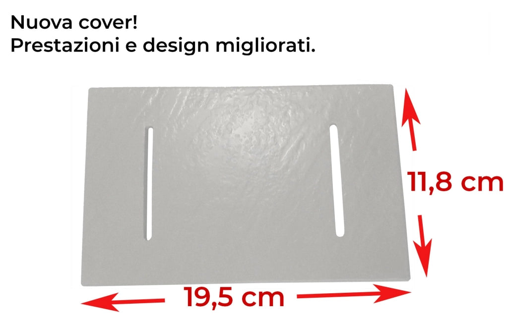 Piatto Doccia 80x140 cm Effetto Pietra Stone Bianco