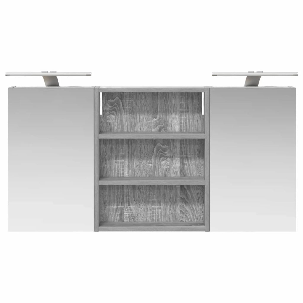 Set di Armadi da Bagno con lo scaffale 3 pcs 100 x 10,5 x 50 cm 3403693