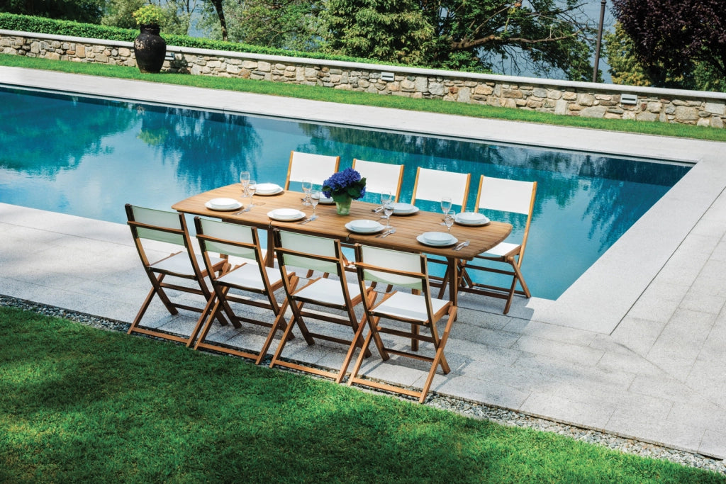 Cheonda - Tavolo donoratico In acacia allungabile 180/240X90 Greenwood