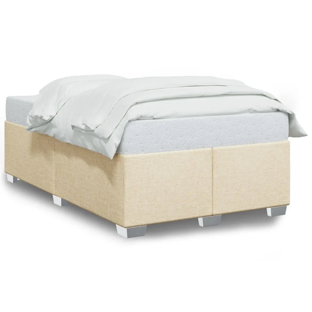 Giroletto senza Materasso Crema 120x190cm in Tessuto