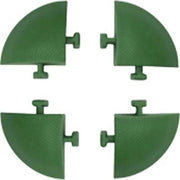 ANGOLARE X PIASTRELLA AUTOBLOCCANTE - PP VERDE CM 5X5 H.CM 2,5 CF=PZ 4- 1 confezioni