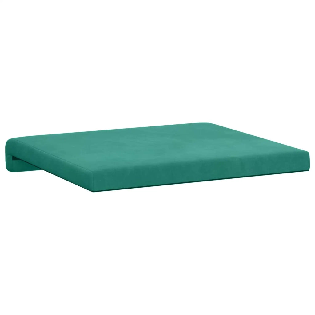 Cuscino per panchina 4 pcs Velluto Turchese Profondità 35 cm 42043108