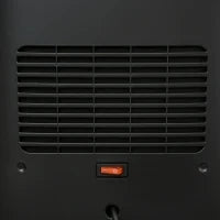 Termoventilatore a 3 Modalità di Riscaldamento con 3 Temperature Regolabili, 33.7x25.5x60.4 cm, Nero