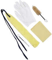 Set di pulizia per tromboni - Kit di manutenzione - Accessori di pulizia - Dischi abrasivi - Sacchetto di stoccaggio - Materiale: diamante + plastica