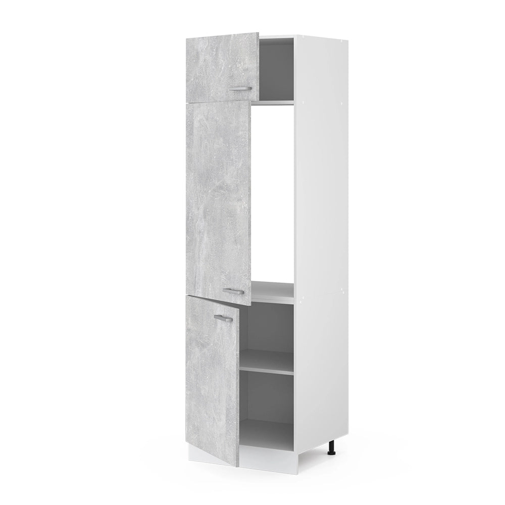 Vicco Dispensa universale Calcestruzzo 60 cm con porte