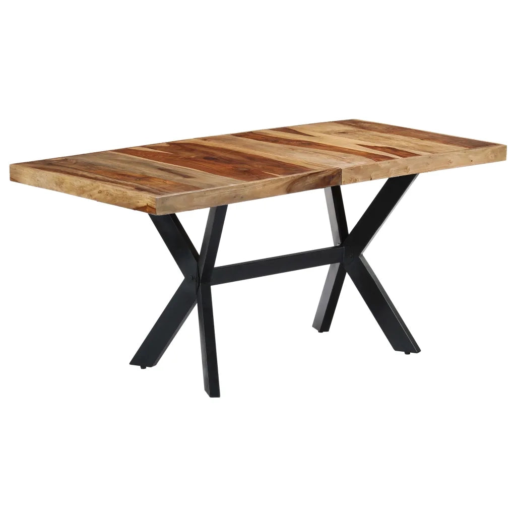 Tavolo da Pranzo | Tavolo da cucina 140x70x75 cm in Legno Massello di Acacia