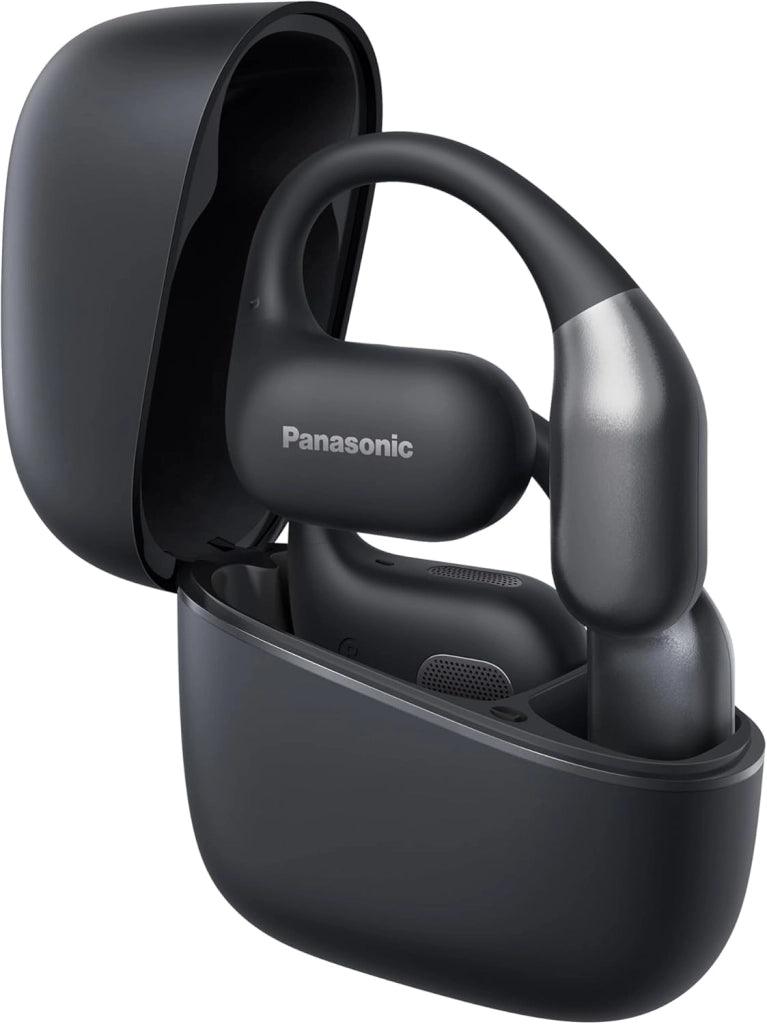 RB-F10DE-K Cuffie Wireless Open-Ear, Auricolari wireless Sport Bluetooth con Microfono ENC, 25H di Autonomia, Bluetooth 5.4, IPX4, Controlli Touch, Nero