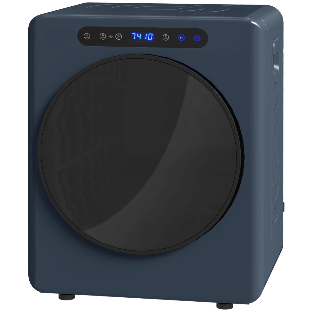 Asciugatrice a evacuazione ¨C zephmum ¨C blu, 1000 W, 3 kg, acciaio inox