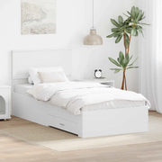 Struttura del letto Bianco 90 x 190 cm Legno multistrato 3410949