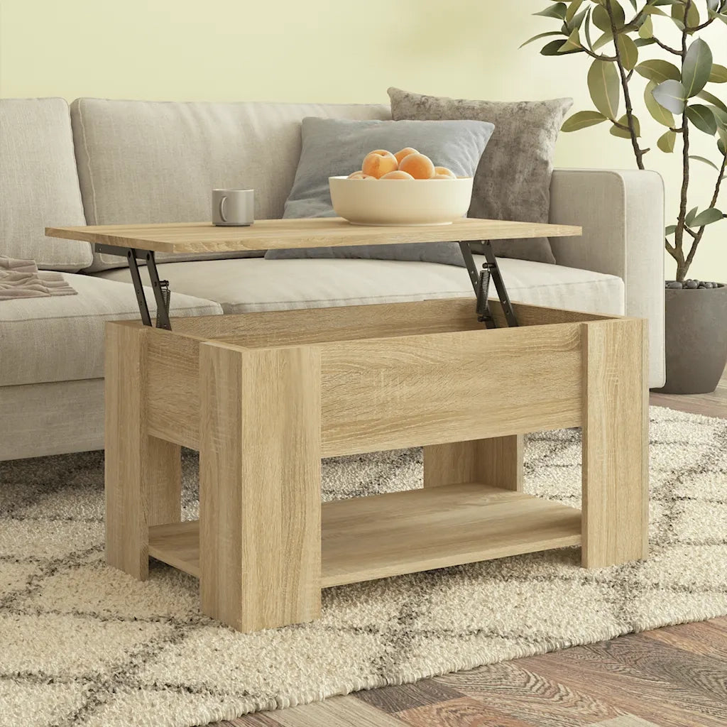 Tavolino da salotto | Tavolino da caff¨¨ | Tavolino da Soggiorno Rovere Sonoma 79x49x41 cm Legno Multistrato