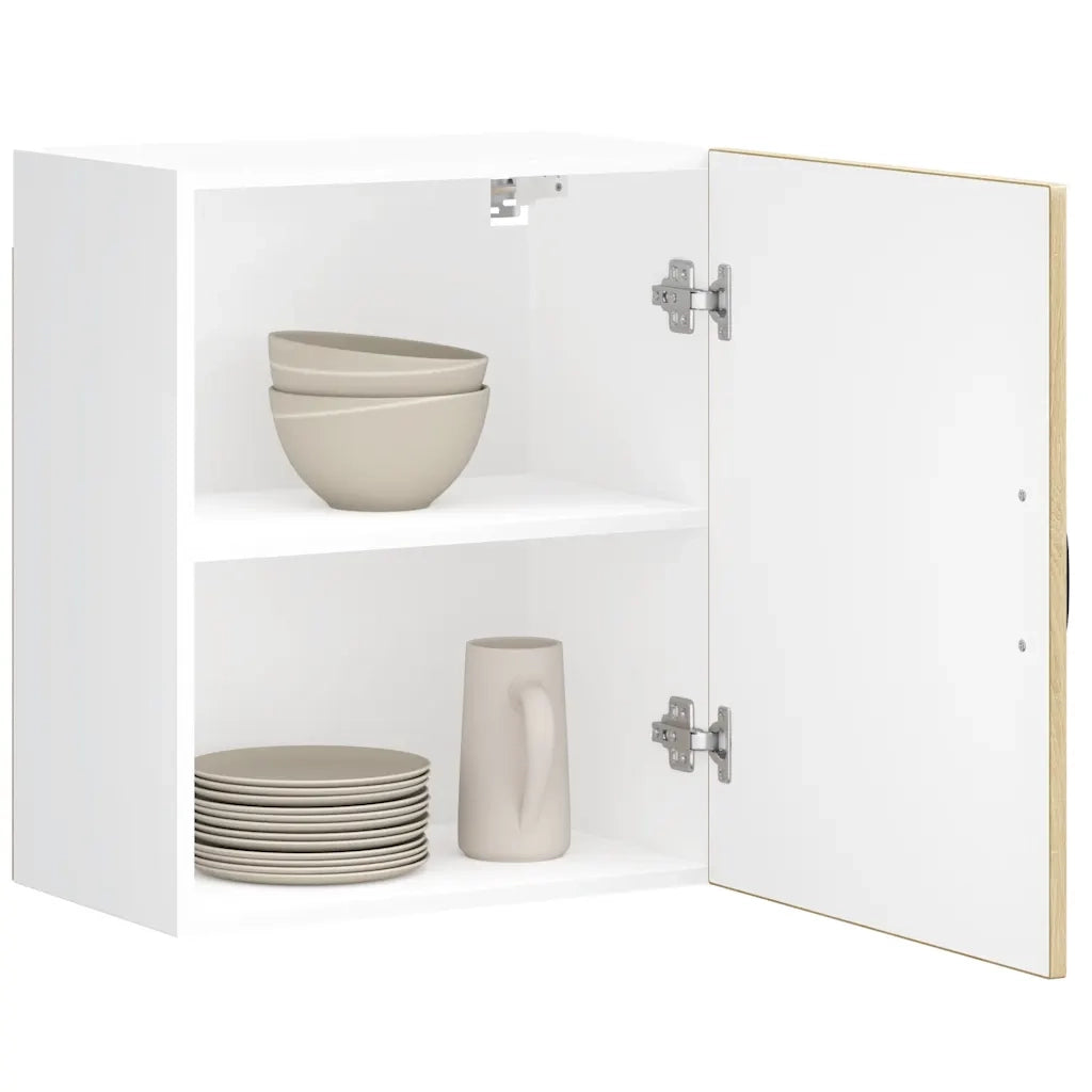 vidaXL Pensile da Cucina Lucca Rovere Sonoma in Legno Multistrato