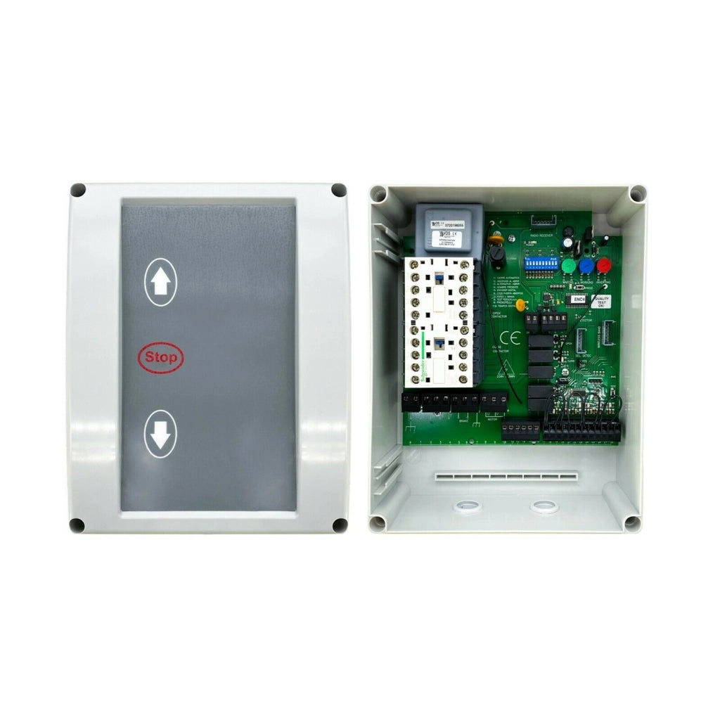 CENTRALE DI COMANDO 230 - 380 VAC E107 SI ADATTA A APRITECH MACH1 380 M01.200.00