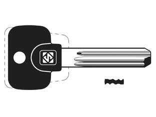 CHIAVI PUNZONATE PER CILINDRI MUL-T-LOCK MTK12RP- - MTK12RP - 5 pezzi SILCA