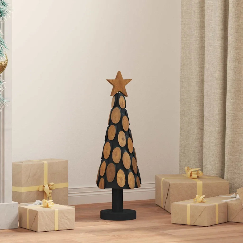 Albero di Natale Marrone 61 cm Legno massello di teak 42017943