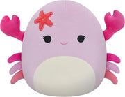 Squishmallows Peluche 20 cm Cailey, Colore rosa,Jazwares, Eta 3+