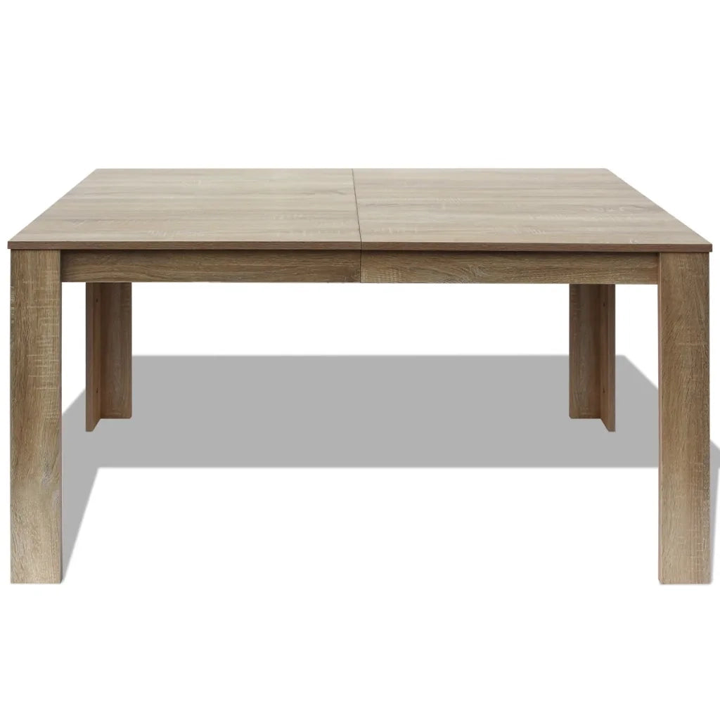 Tavolo da Pranzo 140x80x75 cm Rovere 243055