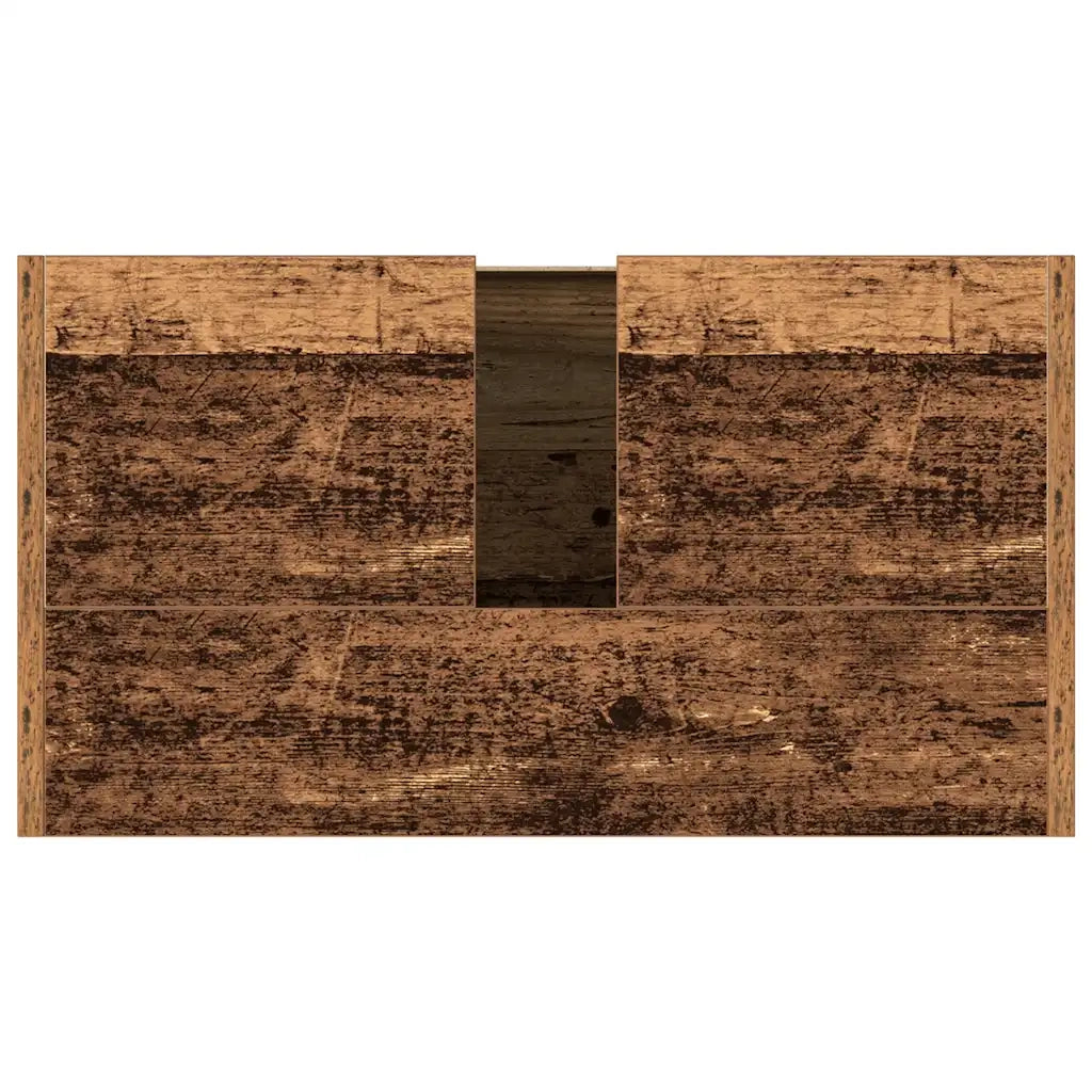Mobile Lavabo Bagno Legno Antico 60x33x60 cm Legno Multistrato
