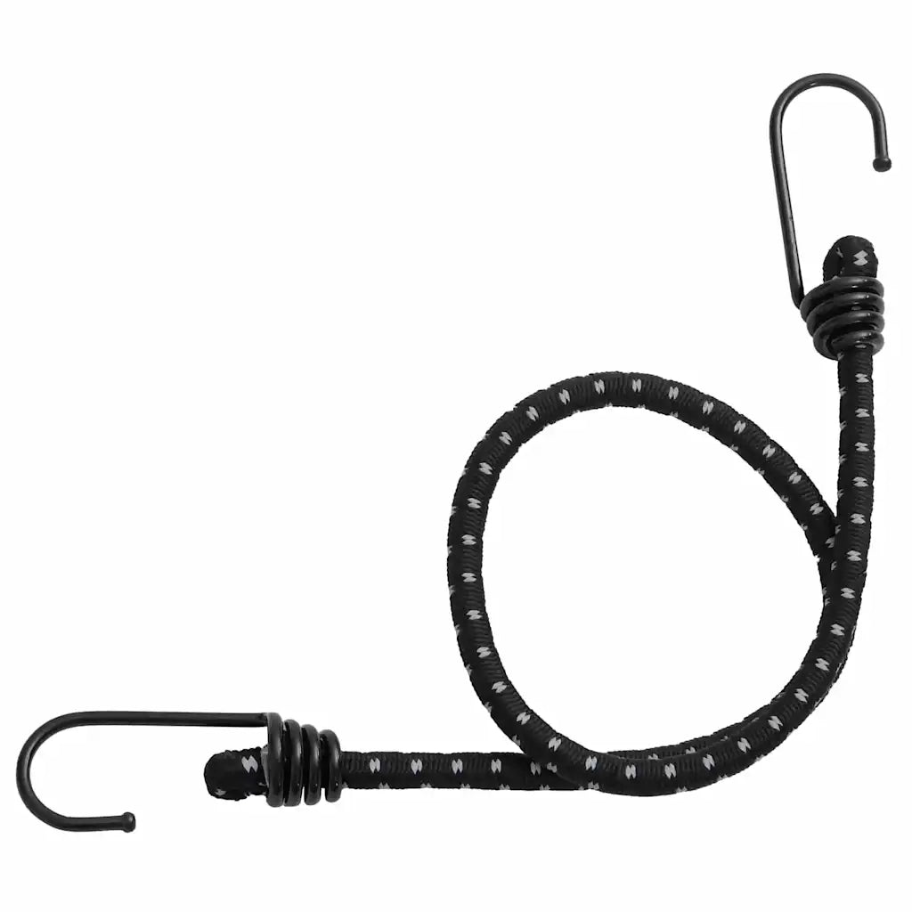 Corde Elastiche con Strisce Riflettenti e Ganci 25 pz 59 cm CFW4278411