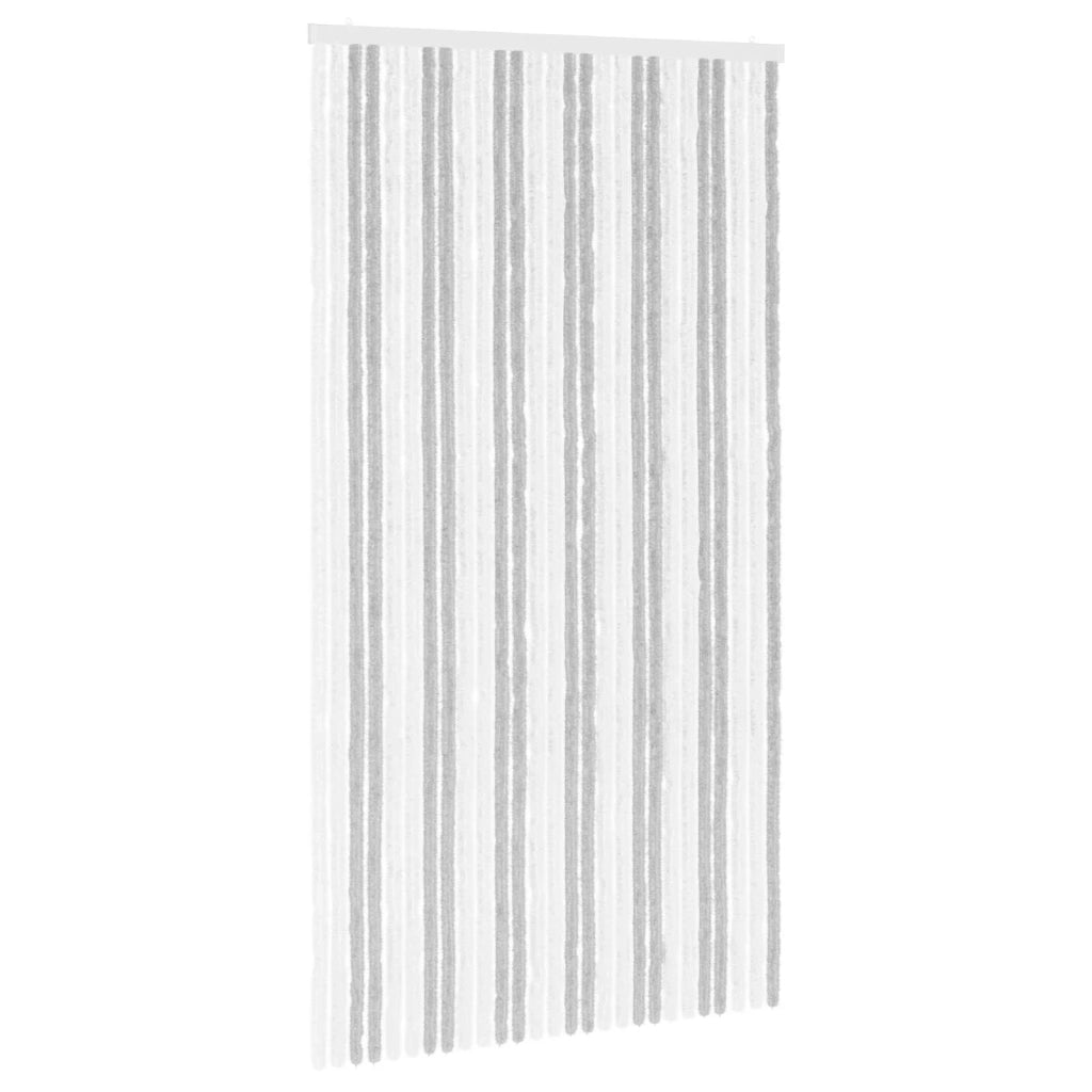 Tenda per insetti in chenille Grigio chiaro e bianco 42034420