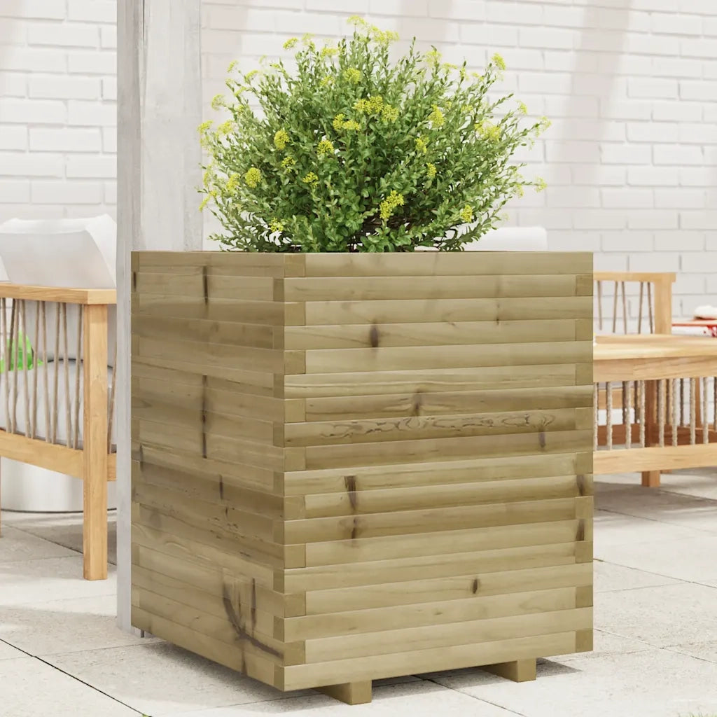 Fioriera da Giardino 60x60x72 cm in Legno di Pino Impregnato 3282618