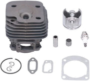 Kit di manutenzione cilindrica 50mm - Accessori di ricambio - Adatto per Husqvarna 268/268XP/268K - Segatutto - Qualità eccellente - Parte motore