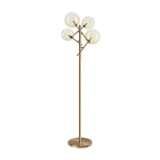 Lampada Da Terra Equinoxe 4 Luci G4 Cromo