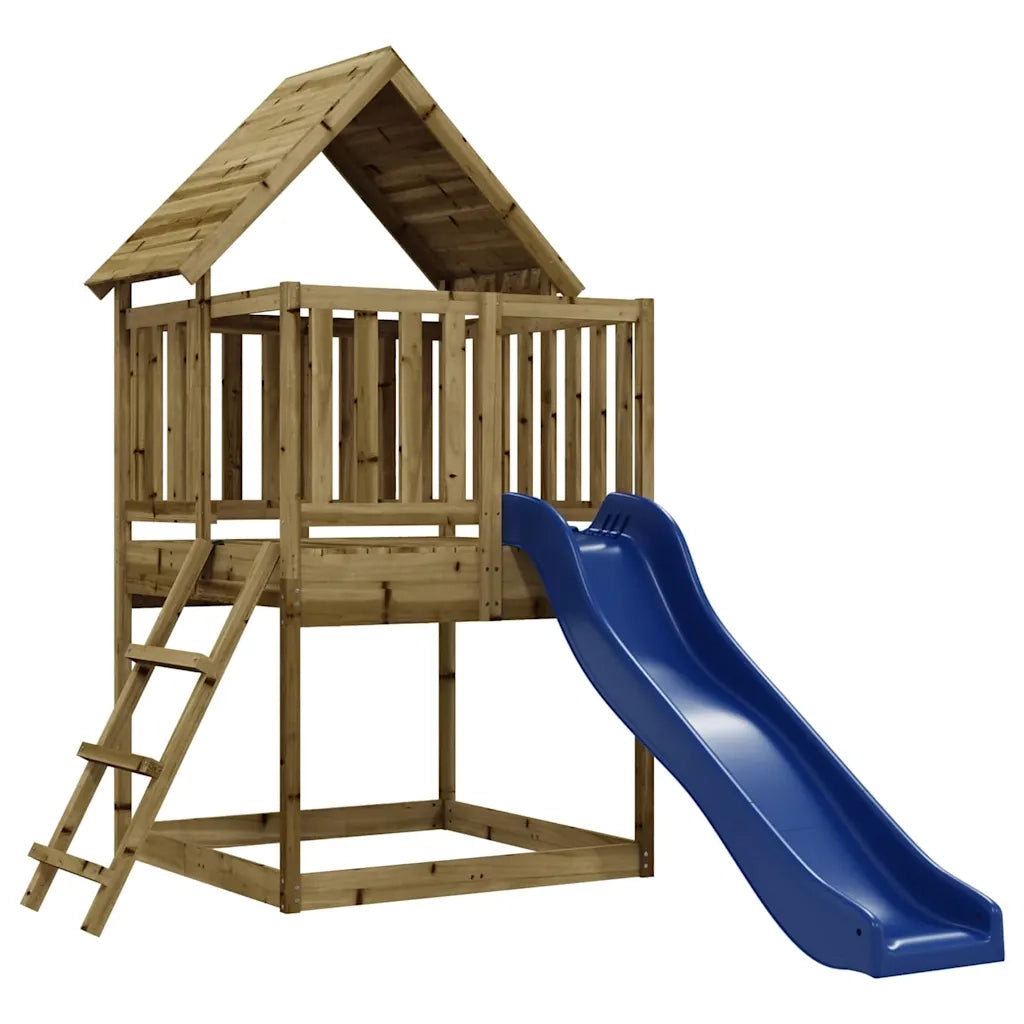 Set da Gioco da Esterno in Legno di Pino Impregnatocod mxl 78680