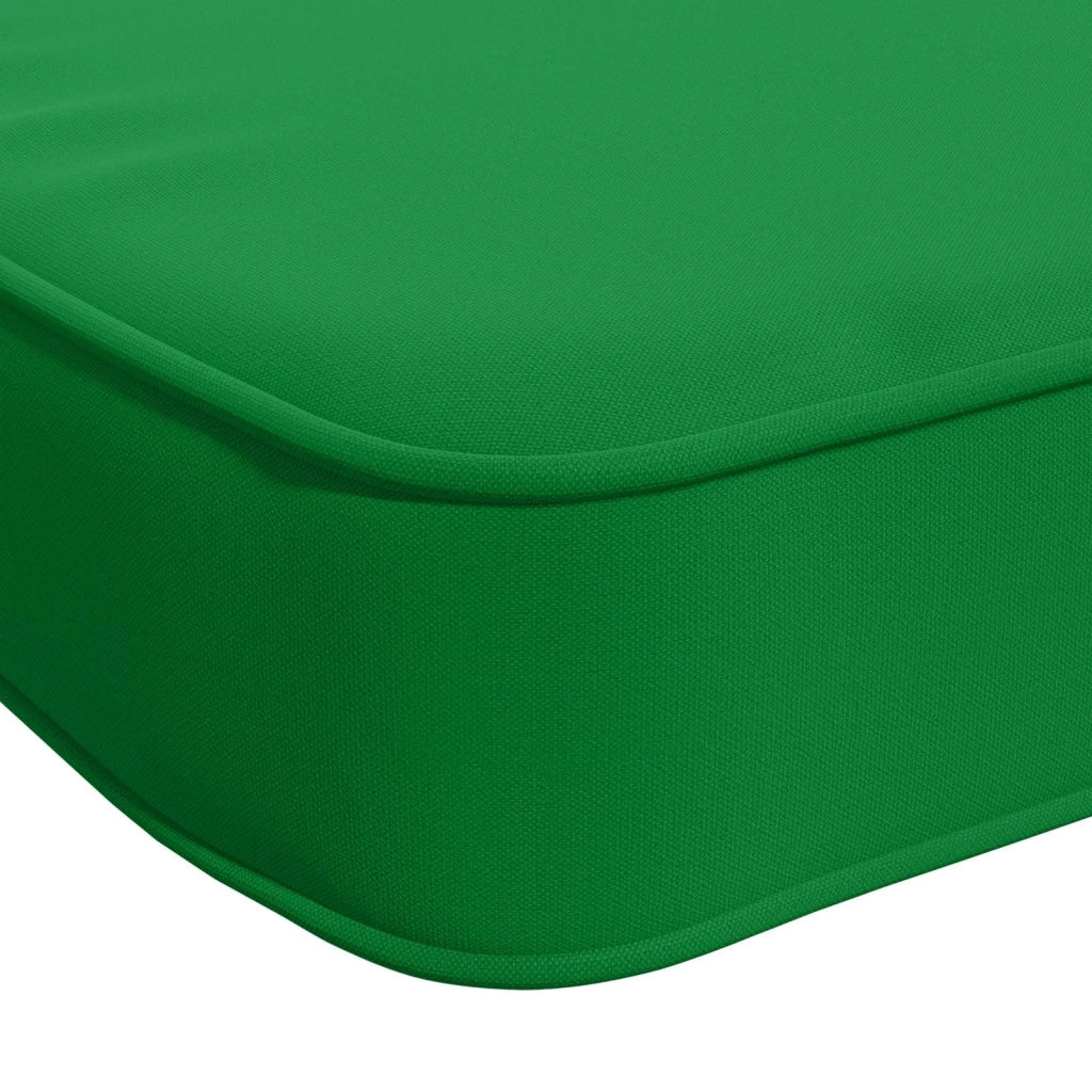 Cuscini per Panchina a 2 Pezzi VUGHT 2 pz 100% Poliestere Verde 952021