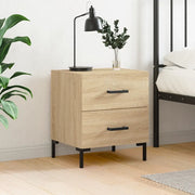 Comodino Rovere Sonoma 40x35x47,5 cm in Legno Multistrato 827314