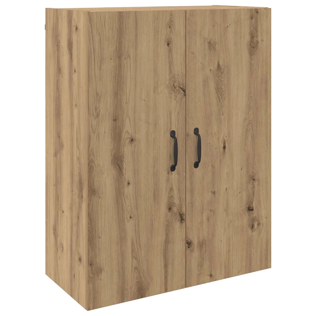 Mobiletto a muro 2 pcs Rovere artigianale 69,5 x 34 x 90 cm