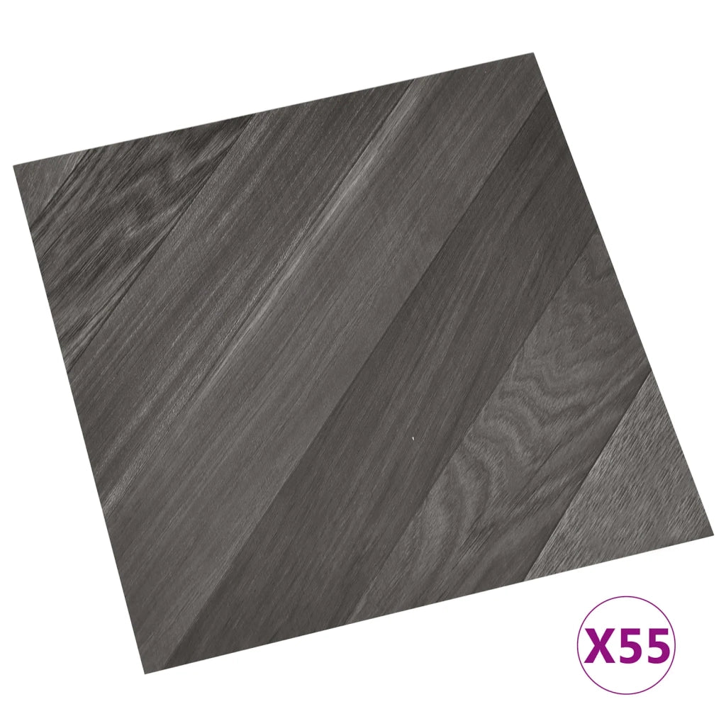 Tavole per Pavimenti 55 pz Grigio 5,11 m2 PVC CFW6721390