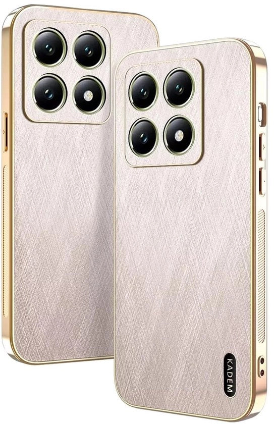 Coprioggetto Resistentente a Urti - TPU/Silicone - Leggero - Elegante - Lussuoso - Colorazione Oro per Oppo Reno15 5G - Copritelefono
