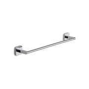 Gedy TO21 Tonga Porta Asciugamani da Parete 45 cm Acciaio Inox Fissaggio Viti o Adesivo Portata 7 Kg colore Cromo Lucido