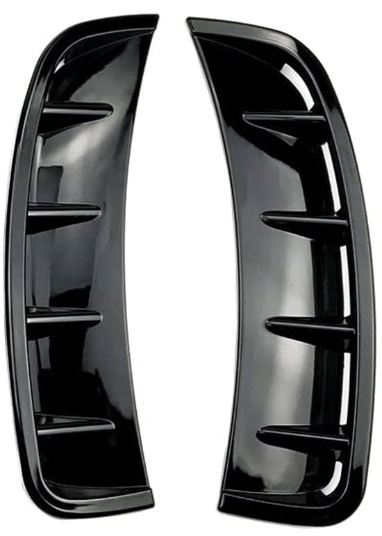 Vitale Ventilazione - Valvola di Ventilazione per Spatbordo - Anteriore - ABS - Laccato Nero/Carbonio - Compatibile con Mercedes-Benz A-Klasse W177