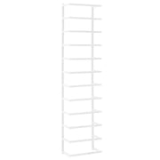 Portasciugamani Bianco 24x12x96 cm in Acciaio CFW1617654