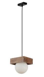 Lampada sospesa boho sfera bianca Bloom G9 12W Sigma
