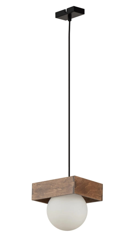 Lampada sospesa boho sfera bianca Bloom G9 12W Sigma