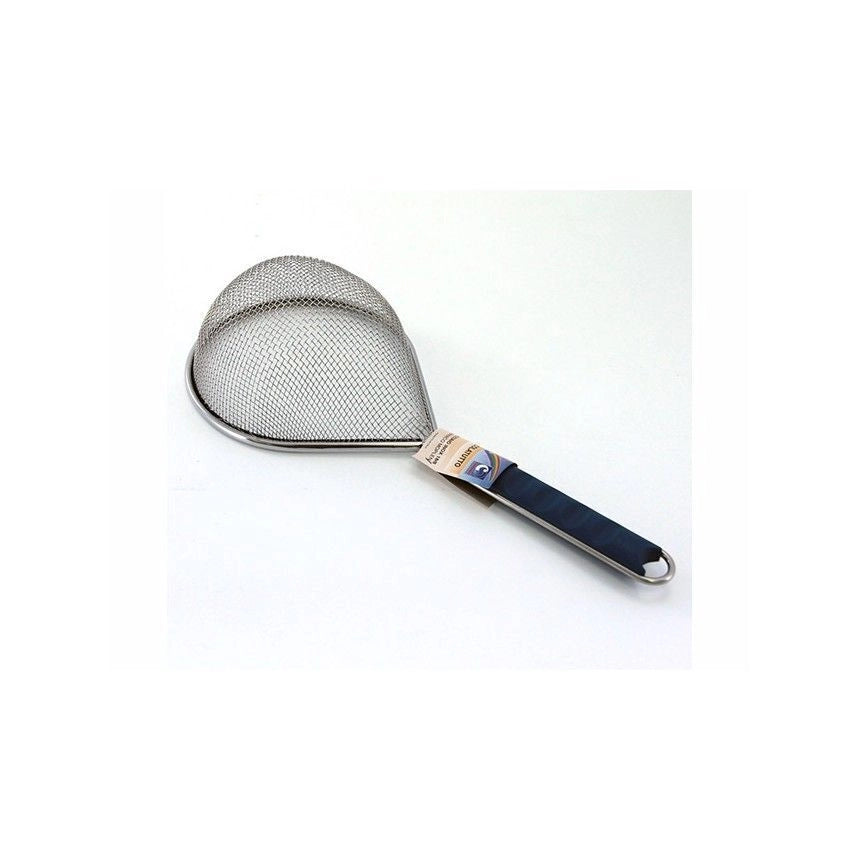 Colatutto in acciaio inox con manico in plastica 18x22