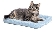 Cuscino per animali Modello 40218-PB, letto per cani o gatti 45 cm, con imbottitura confortevole, ideale per razze di cani "mini", colore blu