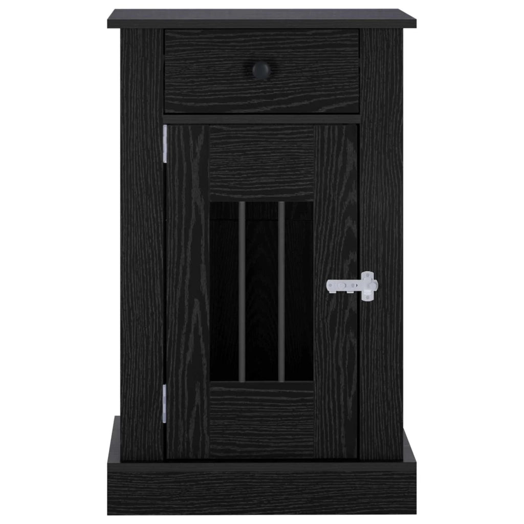 Mobile da cassa per cani Rovere Nero 50 x 47,5 x 80 cm 8014779
