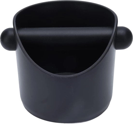 Cassa per Caffè in Legno Nero - Facile da Utilizzare - Cassetta con Bacchetta di Acciaio Rimosibile - Ideale per Ristoranti, Bar e Hotel.