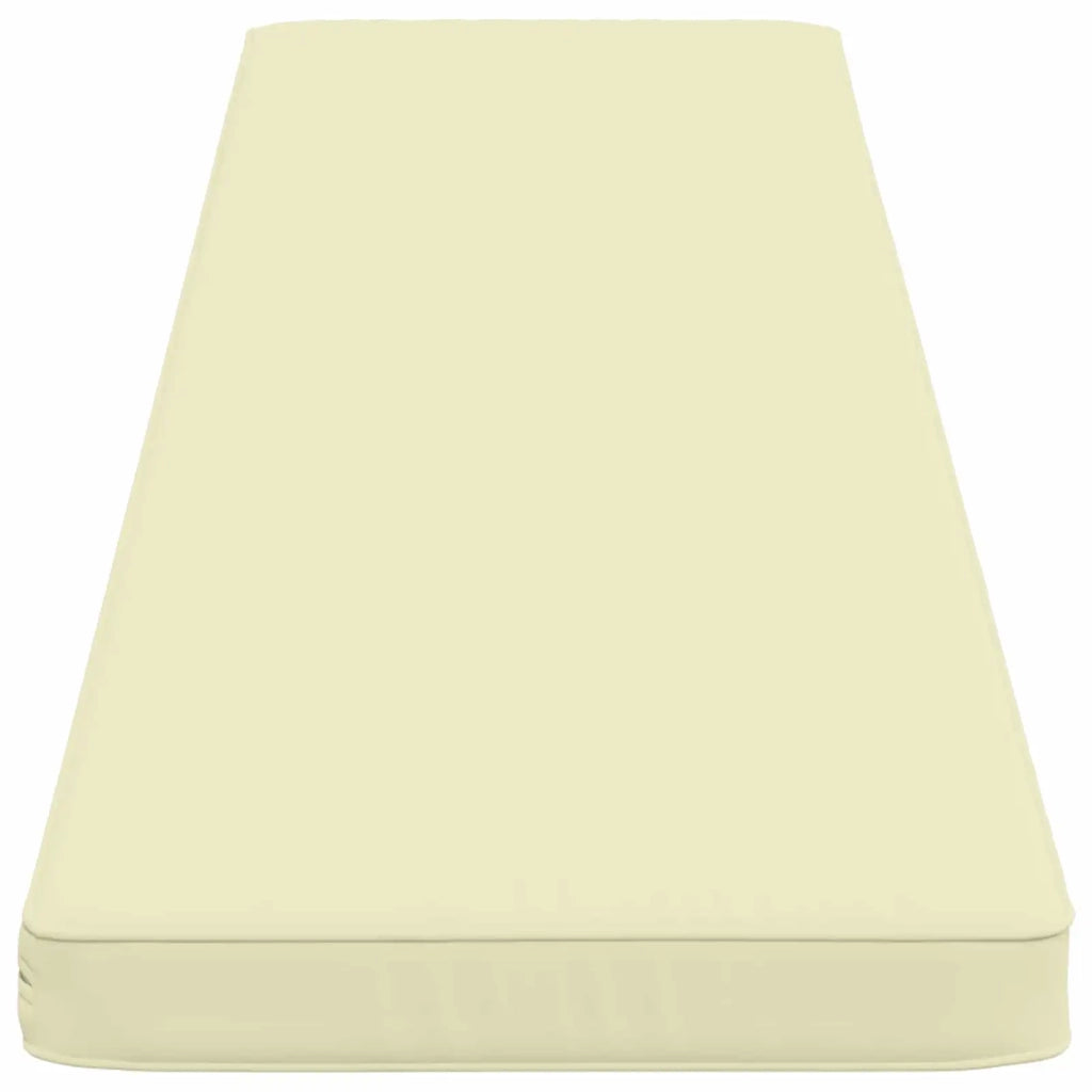 Cuscini per Panchina a 2 Pezzi VUGHT 2 pz 100% Poliestere Crema 951493