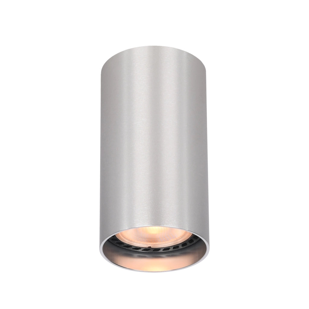 Spot plafoniera LOPUS Italux alluminio tondo 10cm GU10