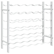 Portabottiglie per 36 Bottiglie Metallo Bianco CFW4012407