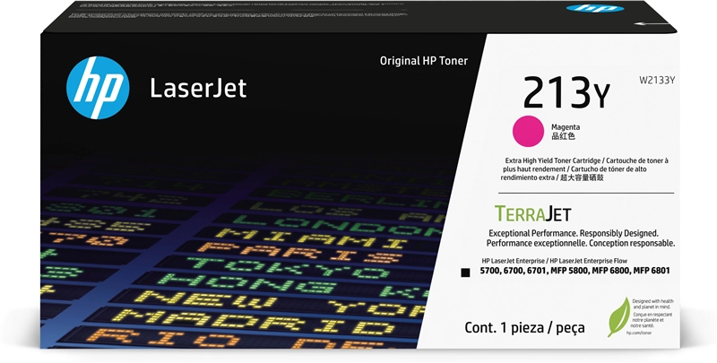 HP Cartuccia toner originale magenta ad altissima capacità LaserJet 213Y