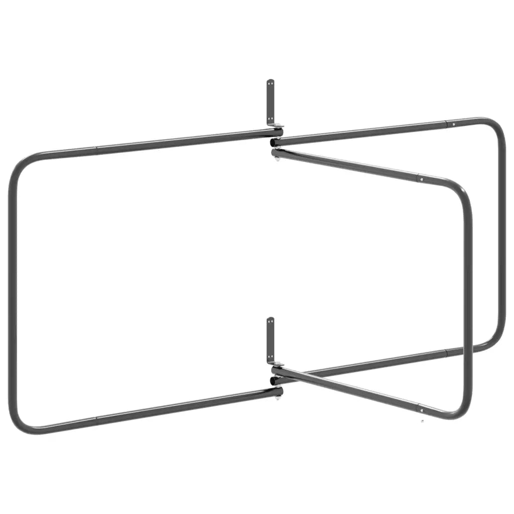 Porta Sottosella a 3 Bracci Nero in Ferro CFW2477915
