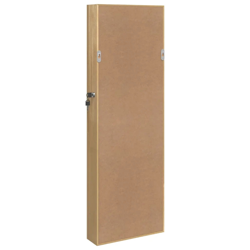 Armadio Portagioie con Specchio a Muro 30x8,5x90 cm CFW4886380