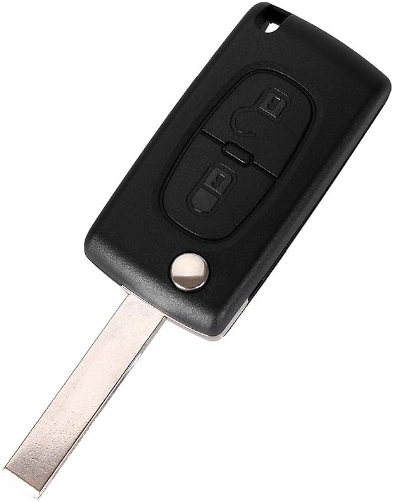 GUSCIO PER CHIAVE AUTO CITROEN/LANCIA/PEUGEOT 'CHU83BRS8' 3 Bottoni