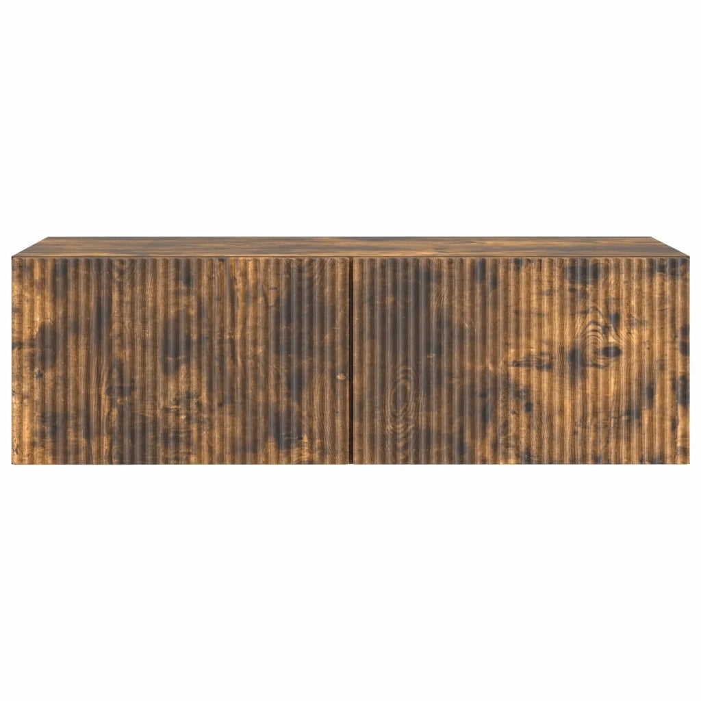 Mobile Porta TV da Muro Rovere Fumo 98 x 41 x 30 cm