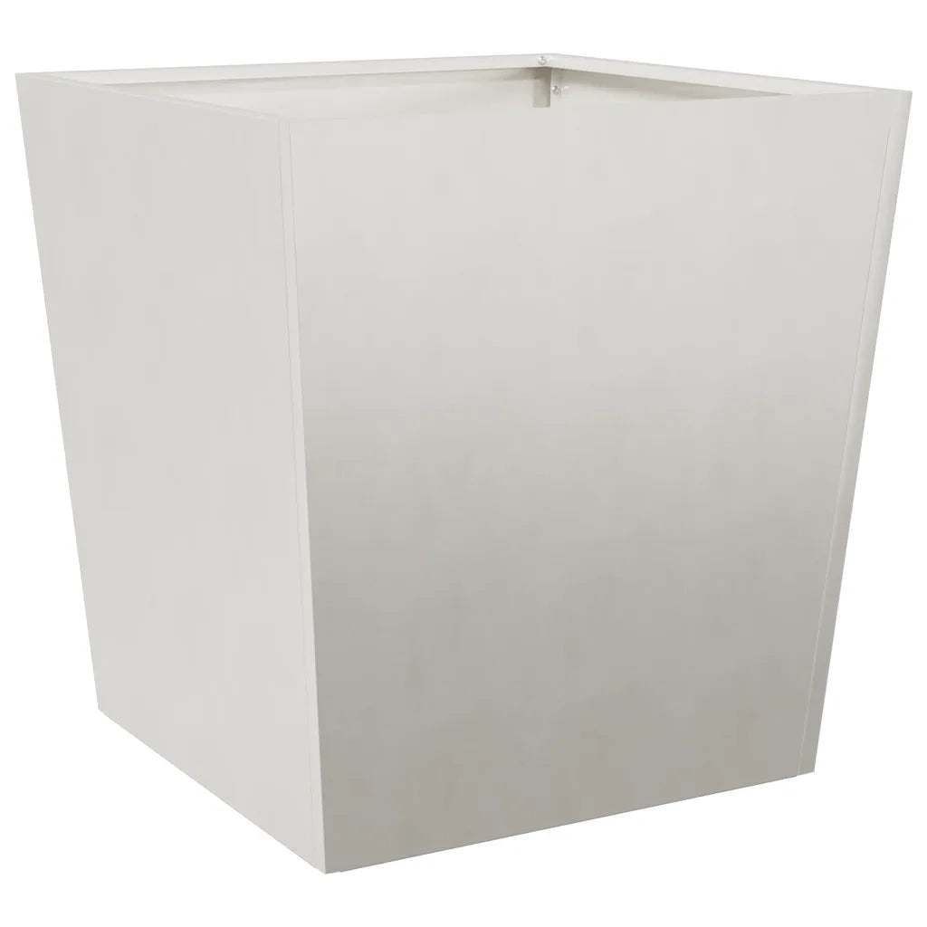 2 pz Fioriere | Cassetta per fiori | Vaso da Giardino 50x50x50 cm in Acciaio Inox